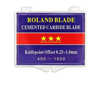 Set de 3 cuchillas Roland para Plotter de Corte Amarilla 30º Grados
