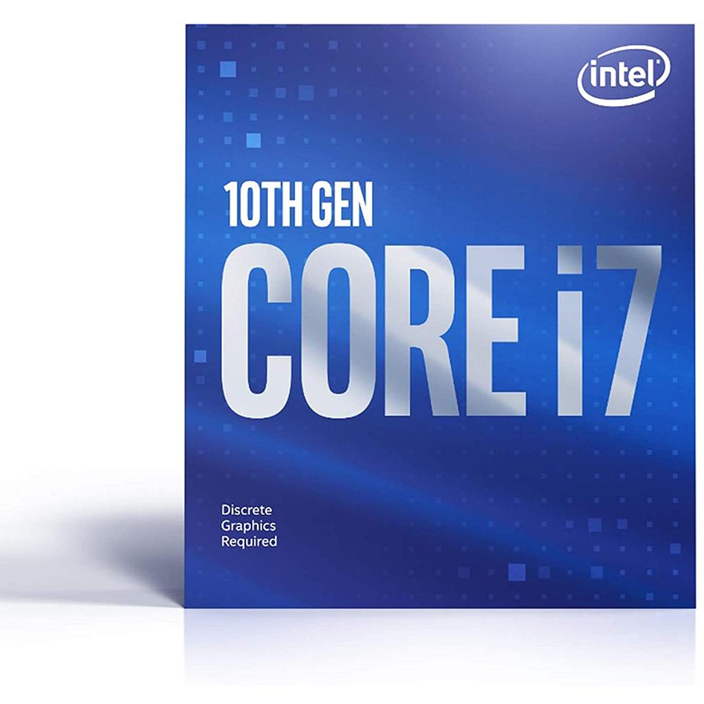 Procesador Intel Core i7 10700, 10Th Gen, 2.9 hasta 4.8 Ghz, 8 Nucleos, Lga 1200, Video integrado,  Nuevo, garantia 1  año