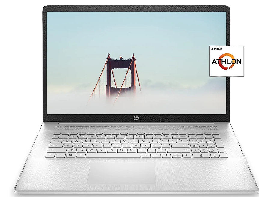 Laptop HP  Amd Atlon 3050U 2.3Ghz, Ram 4Gb, Disco solido SSD 256, Pantalla 14&quot; HD (1366 x 768), Web cam incorporada,  Teclado Español, Color Grey, Nuevo, garantia 1 año