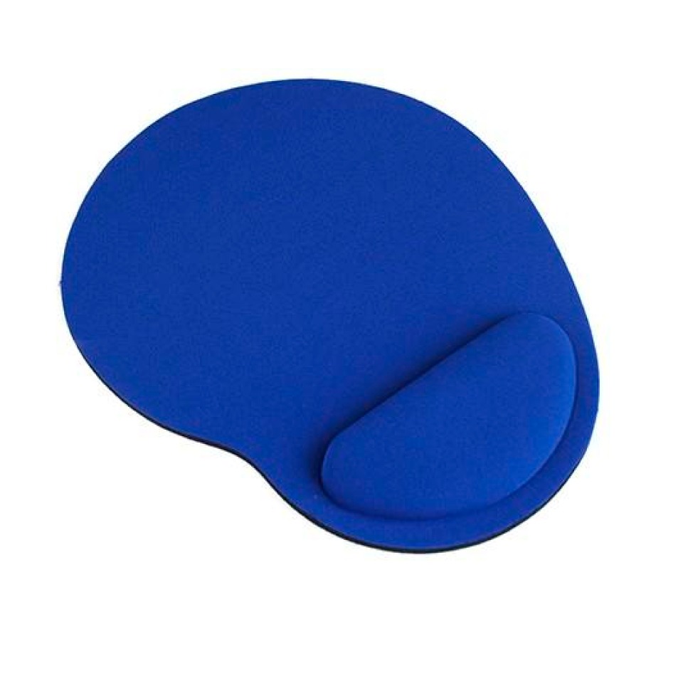 Mouse pad con apoya muñeca, Ergonomico, Suave y de larga durabilidad, color negro, azul, celeste