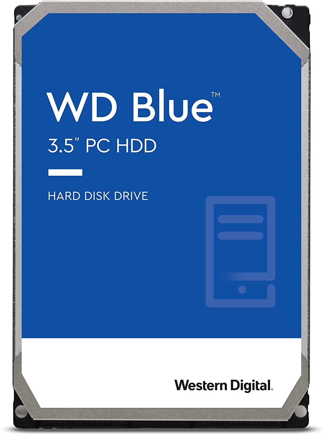 Disco duro Western Digital WD20EZAZ,  2 Tb, Blue, Sata, Interno, 3.5", 5400 rpm, Nuevo, garantia 1 año