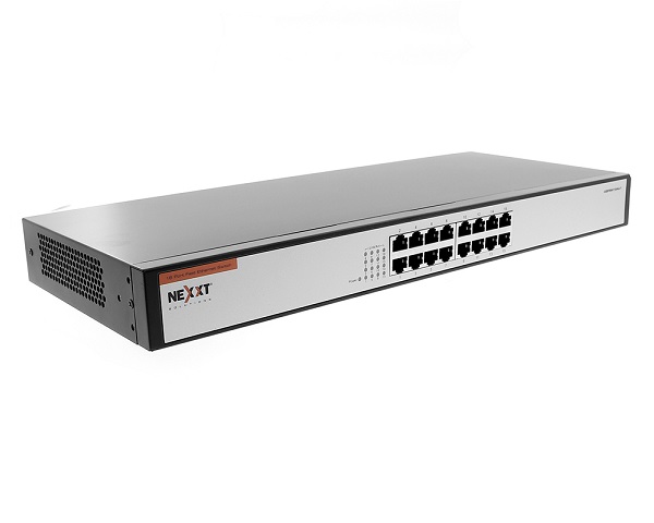 Switch Nexxt 16 puertos,10/100, 200Mbps ASFRM164U1