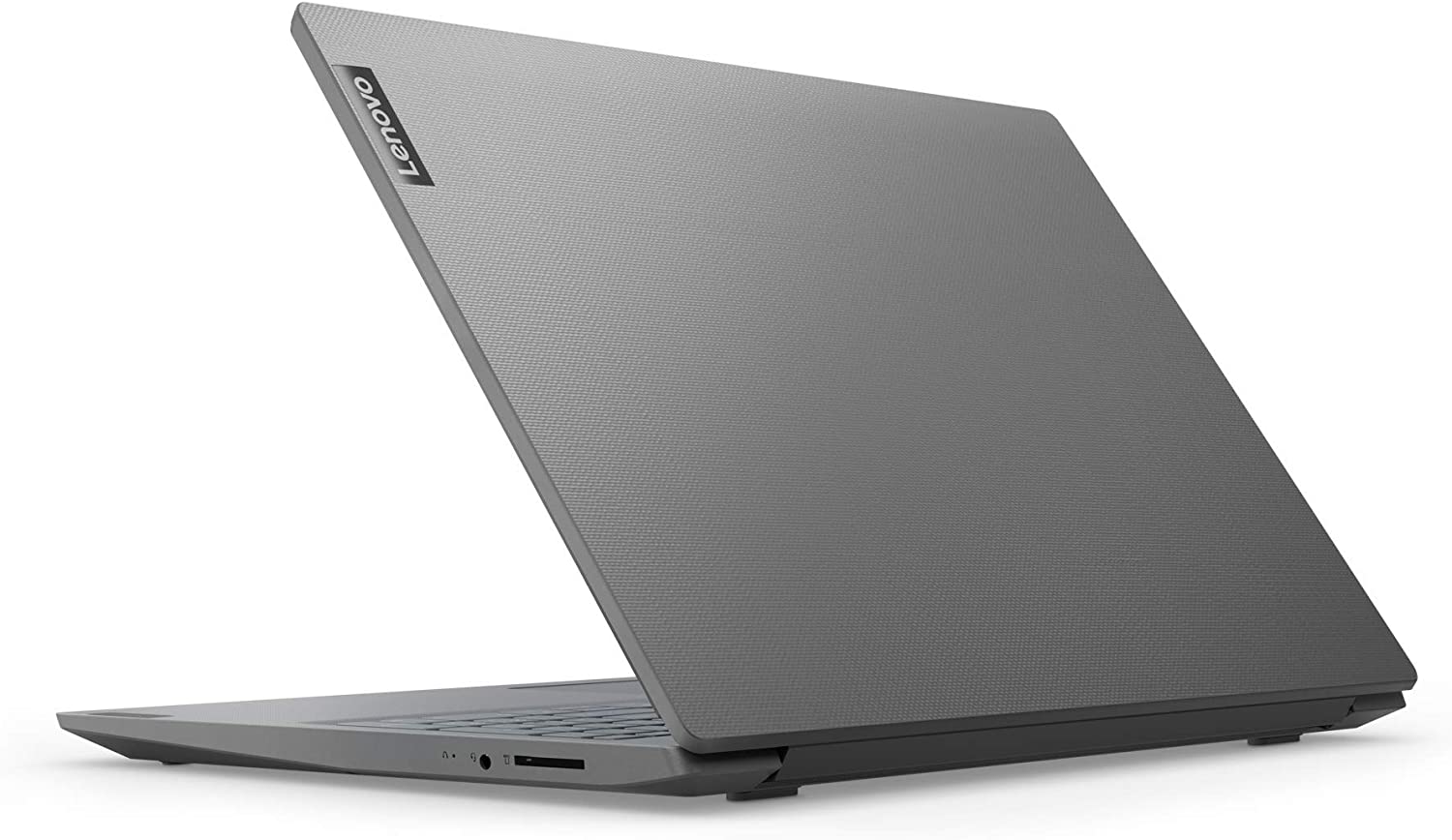 Laptop LENOVO V15 Intel Celeron N4020, Ram 8Gb, Disco solido SSD 256, Pantalla 15.6"  (1920x1080) FHD, Web cam incorporada,  Teclado Español, Color Gris, Nuevo, garantia 1 año