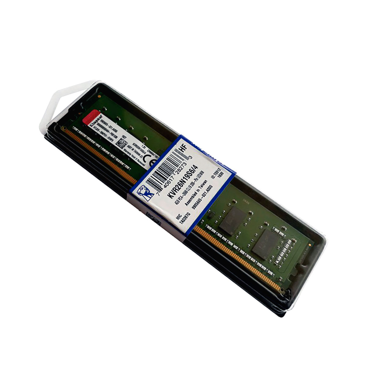 DIMM Kingston  DDR4 8Gb, 3200Mhz, 25600, CL22, 1.2V, sin bufer, Nuevo, 1 año de garantia