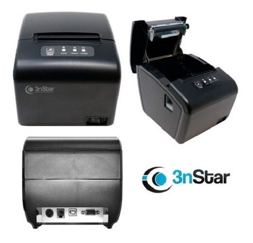 Impresora 3Nstar Termica RPT006, 80mm 260mm/s, Interface, Usb, Lan, Ethernet,  Cortador Automatico, facturacion electronica, recibos y comandas