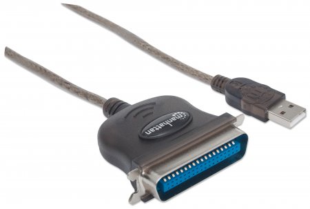 Cable USB a Paralelo manhattan 1.8mts 2.0