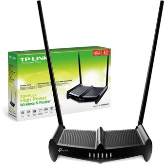 Router TP-LINK Rompe Muros TL-WR841HP 300Mbps, 2 antenas, 2.4HG, Alta Potencia