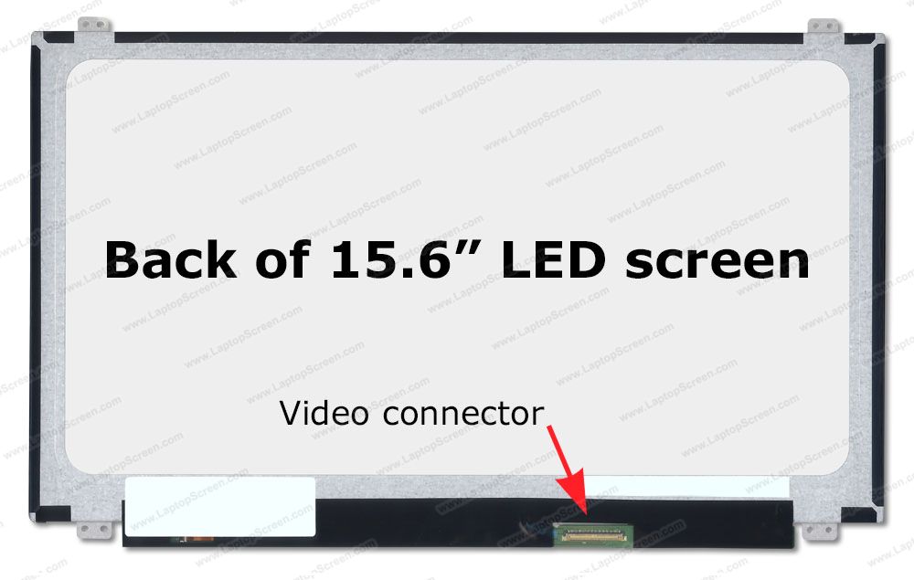 Pantalla Laptop LED SLIM 15.6 x 40 pines (1366x768) HD, con Soporte