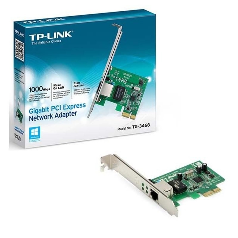 Tarjeta de Red TP-LINK TG-3468, PCI Express,10/100/1000 