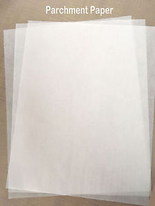 Hoja de papel mantequila A3 para sellar papel transfer  de colores oscuros