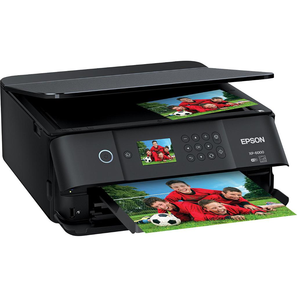 Impresora Multifuncional Epson XP6000 wifi, duplex, ethernet, imprime cd SELLADA