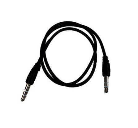 Cable de Audio Estéreo Auxiliar 3,5 a 3,5 de 50cm *