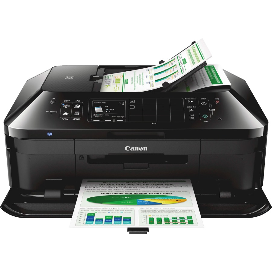 Impresora Multifuncional Canon Mx922 wifi, fax, duplex, ethernet, imprime cd y credenciales pvc sellada