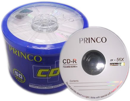  CD Princo por Unidades