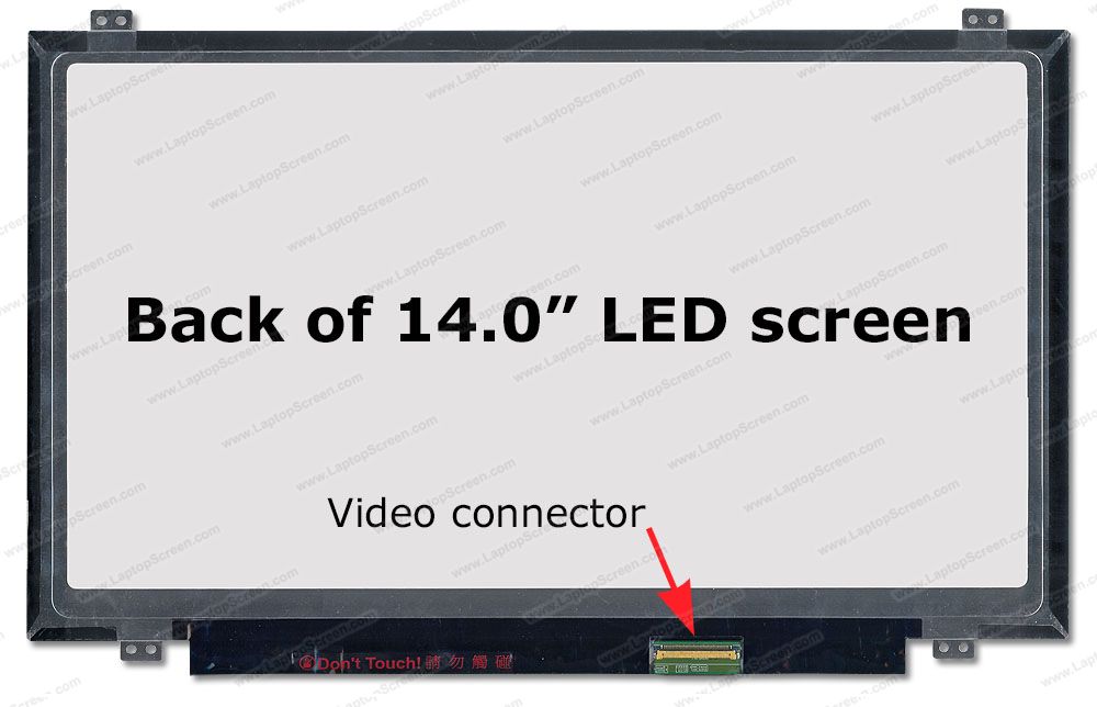 Pantalla Laptop LED SLIM 14.0 Pulgadas 40 pines (1366x768)HD