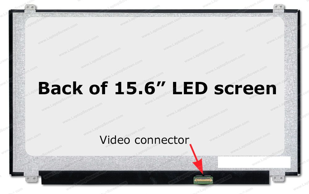 Pantalla Laptop LED SLIM 15.6 x 30 pines (1920x1080) FHD, con Soporte