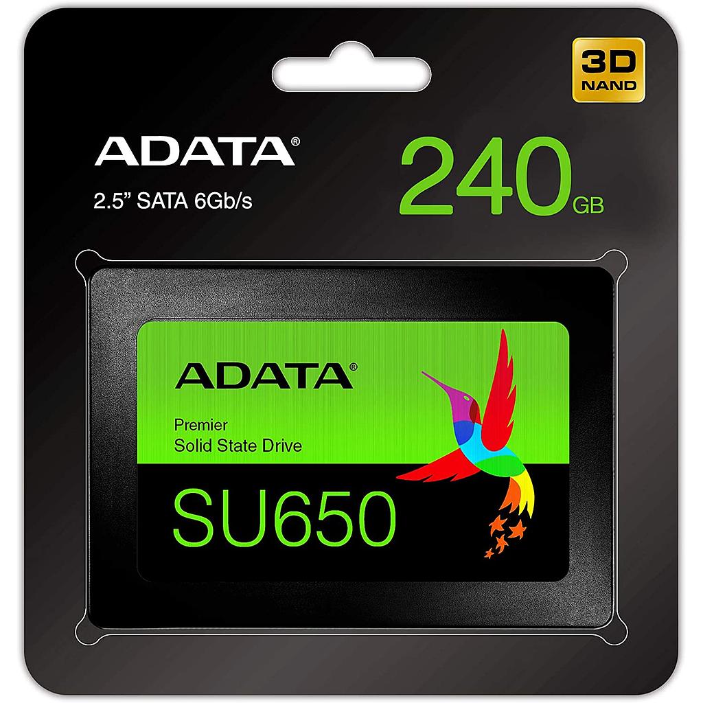 Disco Duro Solido SSD Adata 120Gb SU630, 2.5 para Laptop y Pc, Nuevo, garantia 1 año