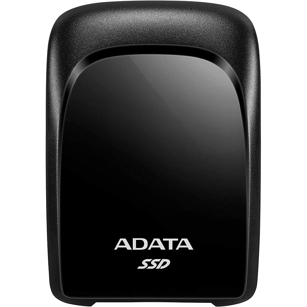 Disco Adata SSD Externo 480GB SC680, Usb, 3.2, velocidades de lectura/escritura de hasta 530/460 MB/s, Black, nuevo 
