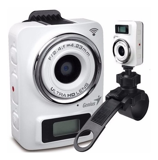 Camara de Video GENIUS LIFE-SHOT FHD300, 8Mp,Acuatica,Wifi incorporado,Android-Mac