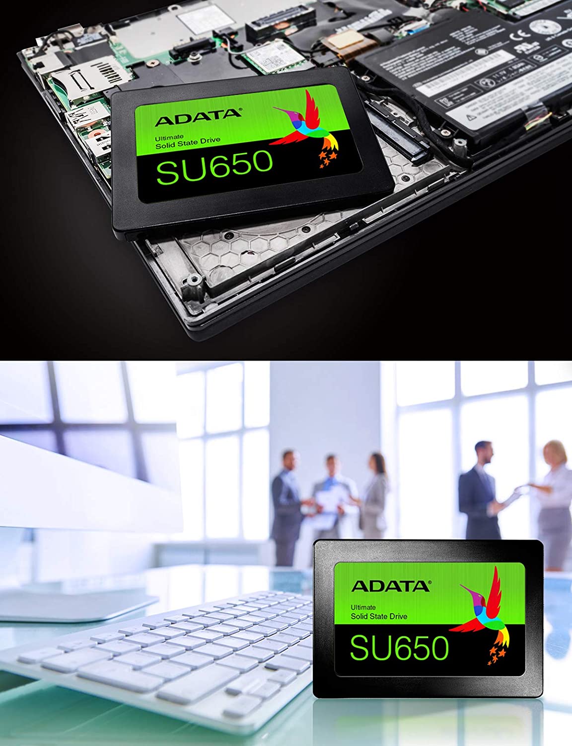 Disco Duro Solido SSD Adata 120Gb SU650, 2.5 para Laptop y Pc, Nuevo, garantia 1 año