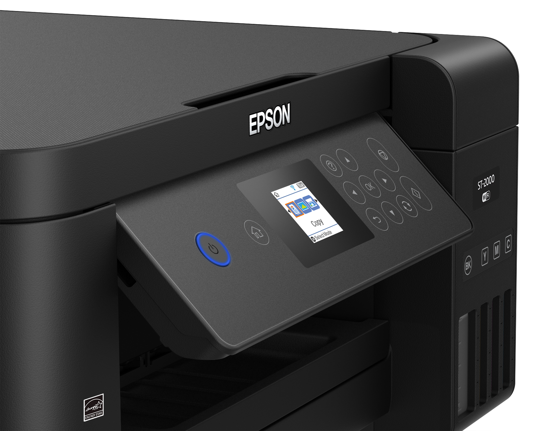  Impresora Epson WorkForce ST-2000, Multifuncion,Wifi, Impresion automatica doble cara Color MFP, Supertank 