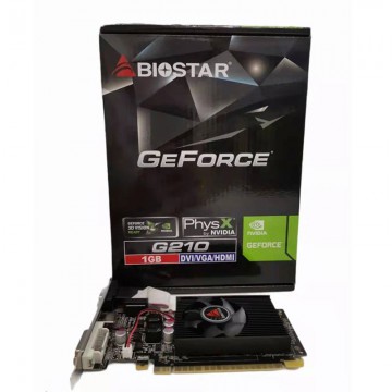 Tarjeta de Video Biostar Nvidia Geforce 210, 1Gb, DDR3 64bit, HDVI, HDMI, Pci Express 2.0