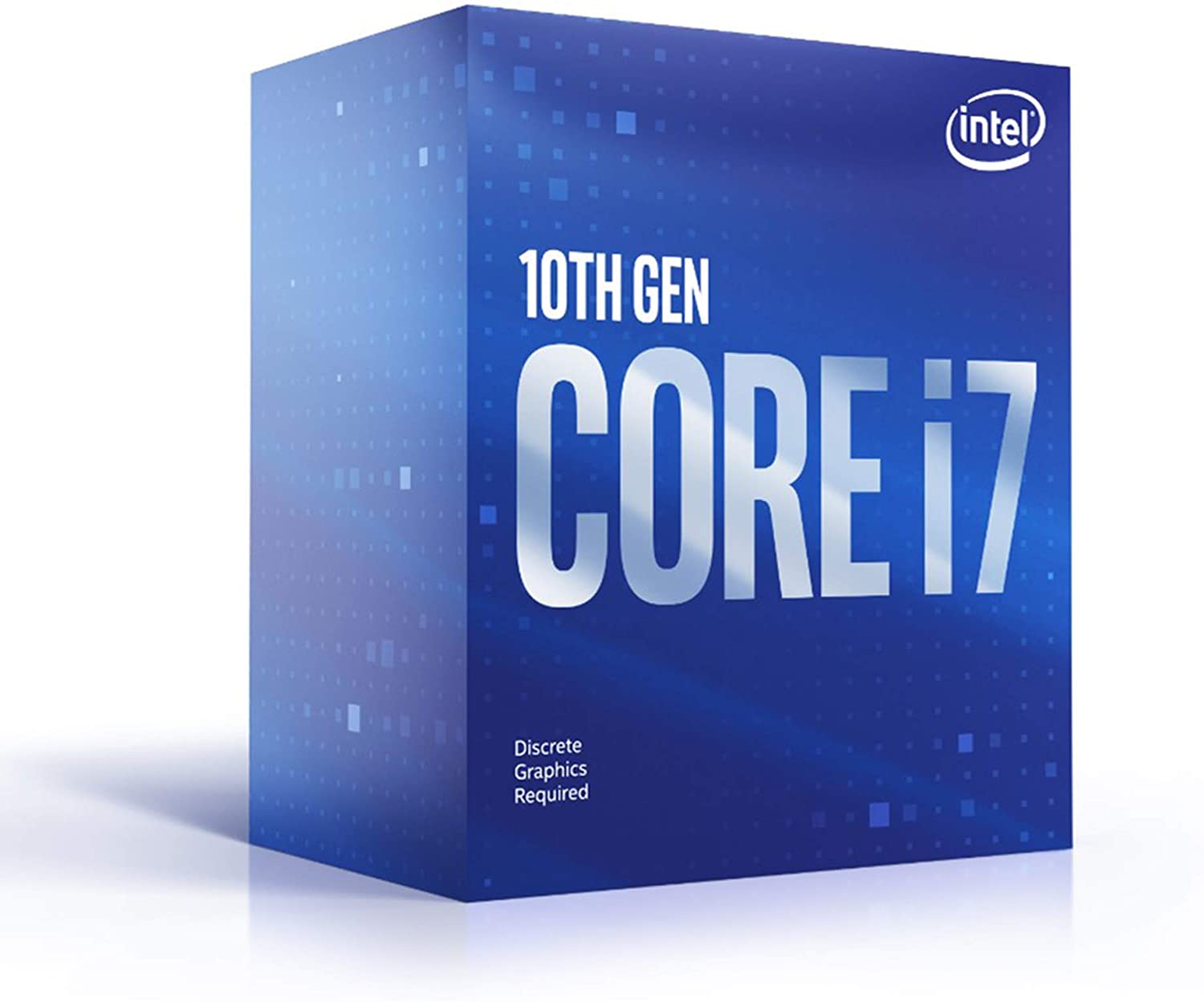Procesador Intel Core i7 10700F, 10Th Gen, 4.8 Ghz, 8 Nucleos, Lga 1200, Nuevo, garantia 1  año