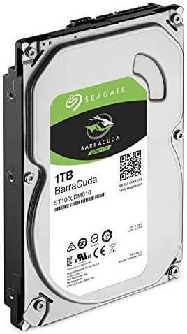 Disco duro Seagate Barracuda 1Tb, Interno,3.5", Sata 6GB/S, 7200RPM, 64Mb, Nuevo, Sellado, garantia 1 año