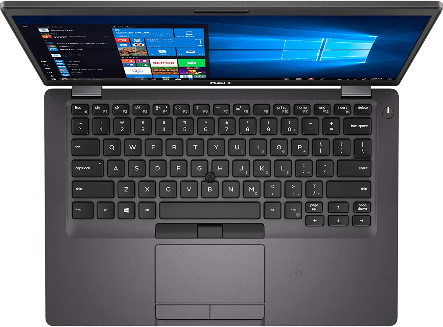 Laptop Dell 5400 Core i5-8365U Quad Core 1.60GHz hasta 3.9Ghz, 8th Gen, Ram 16Gb,  Disco SSD 512Gb M.2, Display 14"  Full HD, Webcam HD, No DVDWr, Windows 10 Pro 64-bit, Renovada, color Negro Onix
