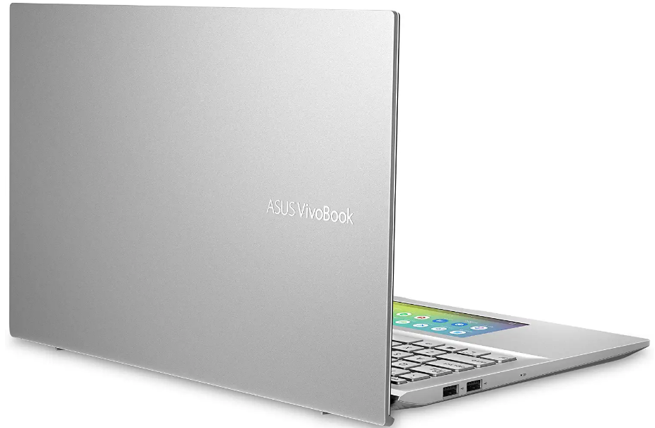 Laptop Asus i5 1035G1, 3.10Ghz, 10th Gen, Ram 8Gb, Disco SSD 256Gb, 15.6 FHD, Webcam, Incluye mochila + mouse Asus W 10, Color Silver