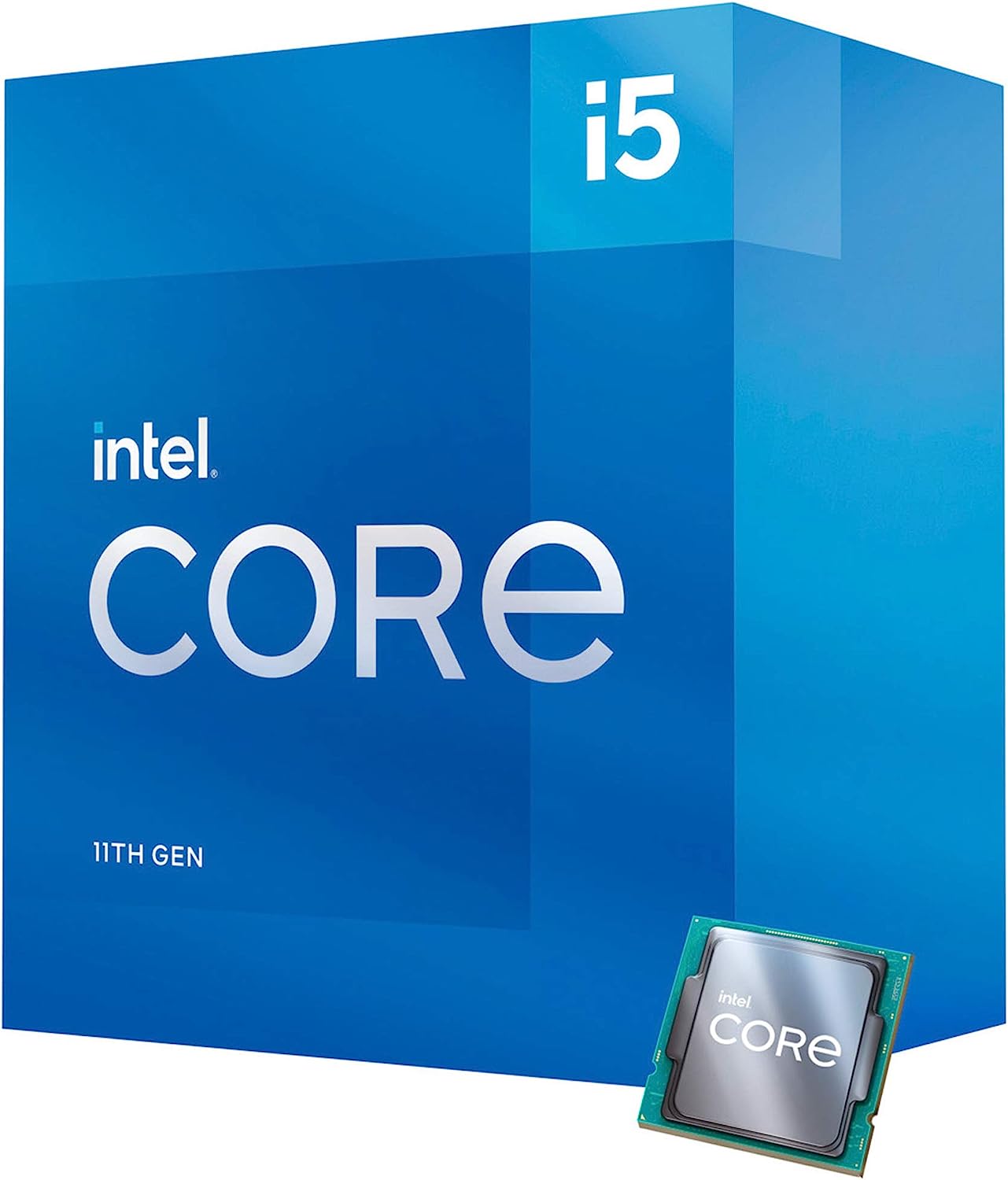 Procesador Intel Core i5-11400, 11Th Gen, 2.6 Ghz, 12Mb en cache, LGA 1200, Nuevo, 1 año de Garantia