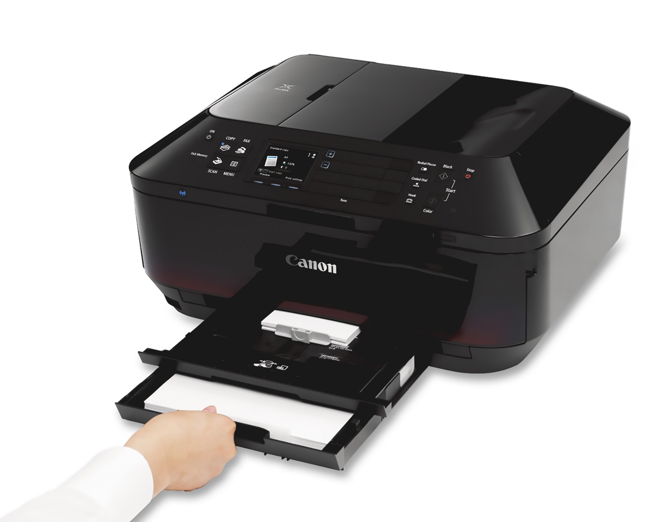 Impresora Multifuncional Canon Mx922 wifi, fax, duplex, ethernet, imprime cd y credenciales pvc