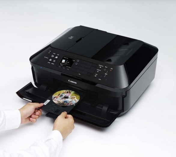 Impresora Canon Mx922 Todo En Uno Duplex en copia e impresion, ADF, impresion de cd y credenciales pvc, wifi, ethernet, bandeja de papel foto con sistema continuo