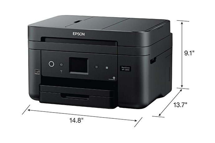 Impresora Epson WF2860 Wifi ADF duplex display tactil a color SELLADA