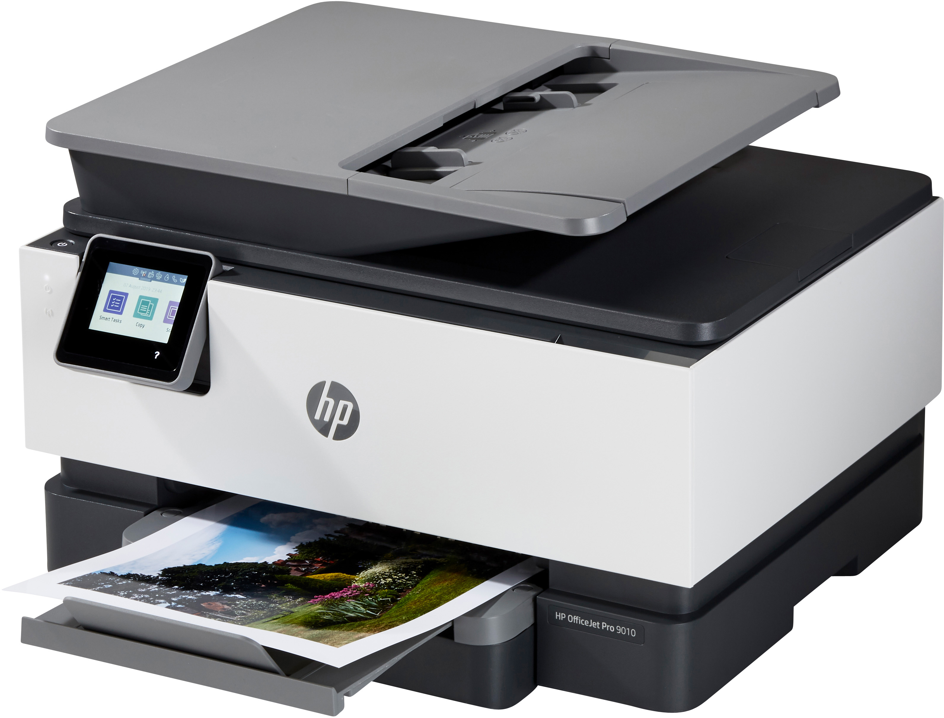 Impresora HP Multifunción Pro 910 imprime, copia, escanea, fax-Pantalla táctil en color, impresión y escaneado a doble cara, Wifi 22 ppm negro y 18 ppm en color